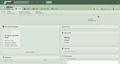Desktop Screenshot of mitoko.deviantart.com
