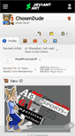 Mobile Screenshot of chosendude.deviantart.com