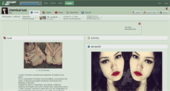 Desktop Screenshot of chemical-lust.deviantart.com