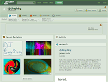 Tablet Screenshot of dj-bing-bing.deviantart.com