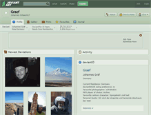 Tablet Screenshot of graef.deviantart.com