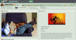 Desktop Screenshot of josephthomas.deviantart.com