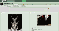 Desktop Screenshot of godwhatawfulracket.deviantart.com