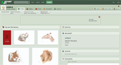 Desktop Screenshot of mtbird.deviantart.com