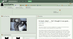 Desktop Screenshot of everdriftingstray.deviantart.com
