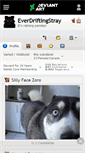Mobile Screenshot of everdriftingstray.deviantart.com