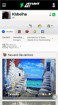 Mobile Screenshot of kisbolha.deviantart.com