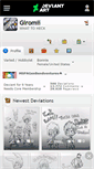Mobile Screenshot of giromii.deviantart.com