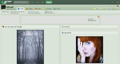 Desktop Screenshot of ellenoir.deviantart.com