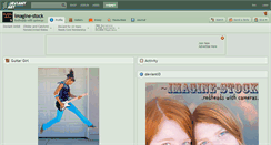 Desktop Screenshot of imagine-stock.deviantart.com