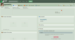 Desktop Screenshot of keez666pvc.deviantart.com