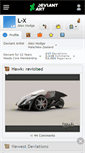 Mobile Screenshot of l-x.deviantart.com
