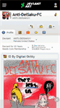 Mobile Screenshot of anti-deisaku-fc.deviantart.com