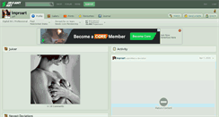 Desktop Screenshot of improart.deviantart.com