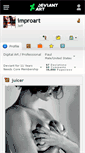 Mobile Screenshot of improart.deviantart.com
