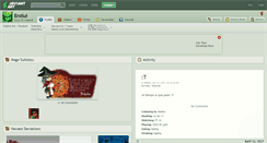 Desktop Screenshot of erosui.deviantart.com