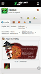 Mobile Screenshot of erosui.deviantart.com