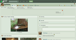 Desktop Screenshot of davifeline.deviantart.com