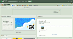 Desktop Screenshot of dancelane.deviantart.com
