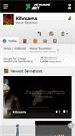 Mobile Screenshot of kibosama.deviantart.com