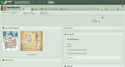 Desktop Screenshot of harrietkaarre.deviantart.com