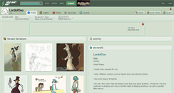 Desktop Screenshot of lordofooo.deviantart.com