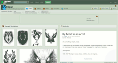 Desktop Screenshot of fushan.deviantart.com