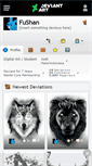 Mobile Screenshot of fushan.deviantart.com