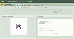 Desktop Screenshot of hawksmith44.deviantart.com