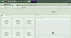 Desktop Screenshot of minnman20.deviantart.com