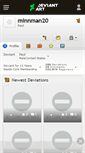 Mobile Screenshot of minnman20.deviantart.com