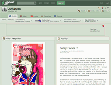 Tablet Screenshot of juriyashoh.deviantart.com