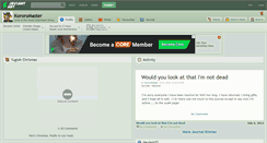 Desktop Screenshot of kororomaster.deviantart.com