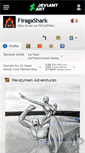 Mobile Screenshot of firagashark.deviantart.com