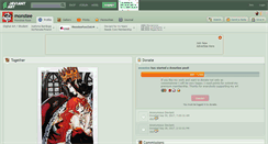Desktop Screenshot of monstee.deviantart.com