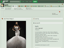 Tablet Screenshot of bar0s.deviantart.com