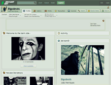 Tablet Screenshot of bigodes66.deviantart.com