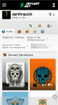 Mobile Screenshot of darthraulck.deviantart.com