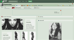 Desktop Screenshot of parasismique.deviantart.com
