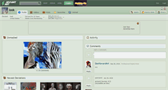Desktop Screenshot of look.deviantart.com