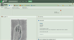 Desktop Screenshot of dump.deviantart.com