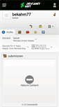 Mobile Screenshot of bekahm77.deviantart.com