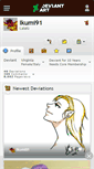 Mobile Screenshot of ikumi91.deviantart.com