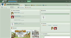 Desktop Screenshot of lupoalbertofansclub.deviantart.com