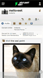 Mobile Screenshot of melisweet.deviantart.com
