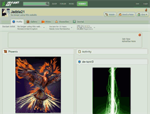 Tablet Screenshot of jadzia21.deviantart.com