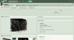 Desktop Screenshot of madxxx.deviantart.com