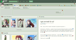 Desktop Screenshot of hyuugachisaki.deviantart.com