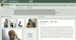 Desktop Screenshot of hybrid22.deviantart.com