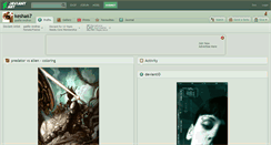 Desktop Screenshot of kesha67.deviantart.com